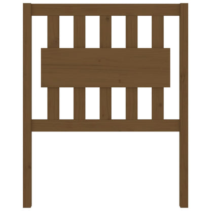 Kopfteil Honigbraun 80,5x4x100 cm Massivholz Kiefer