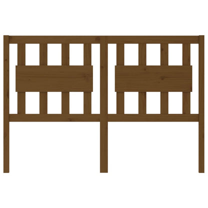 Kopfteil Honigbraun 125,5x4x100 cm Massivholz Kiefer