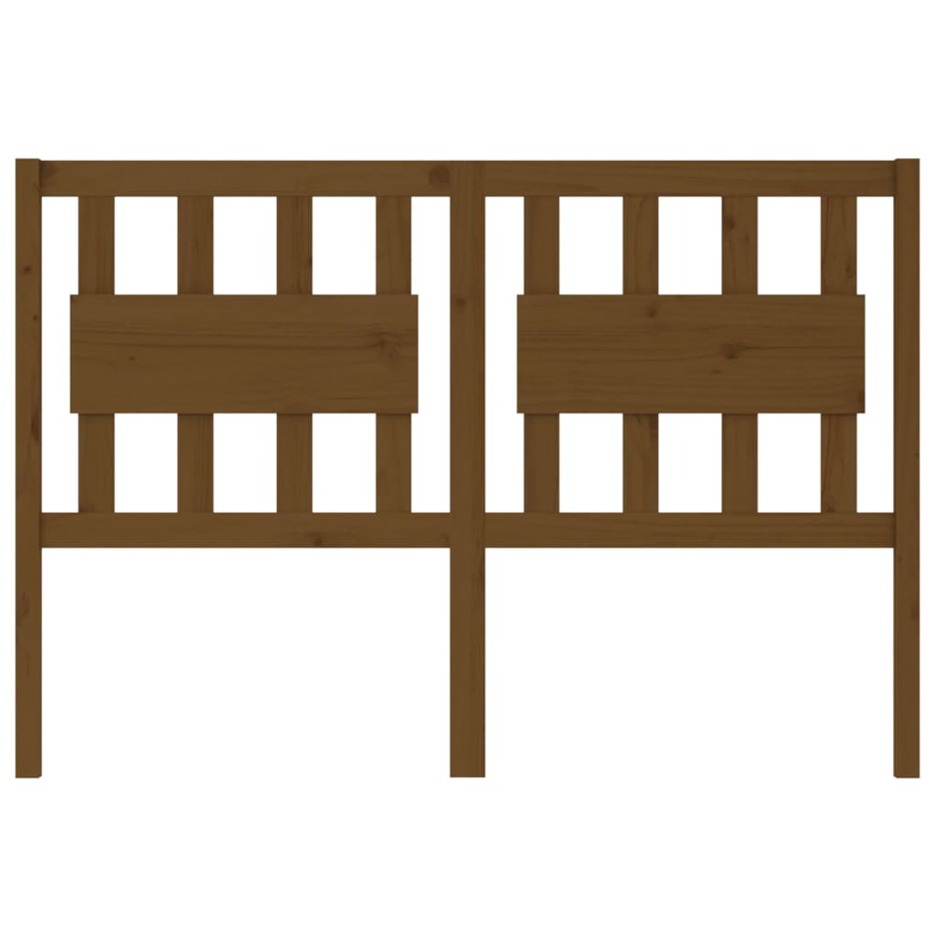 Kopfteil Honigbraun 145,5x4x100 cm Massivholz Kiefer