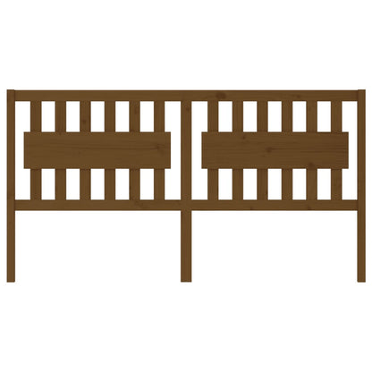 Kopfteil Honigbraun 185,5x4x100 cm Massivholz Kiefer