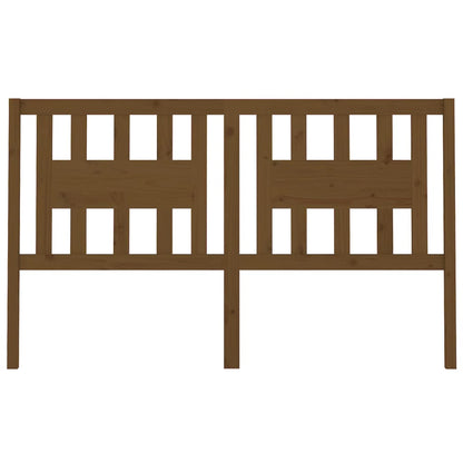 Kopfteil Honigbraun 166x4x100 cm Massivholz Kiefer