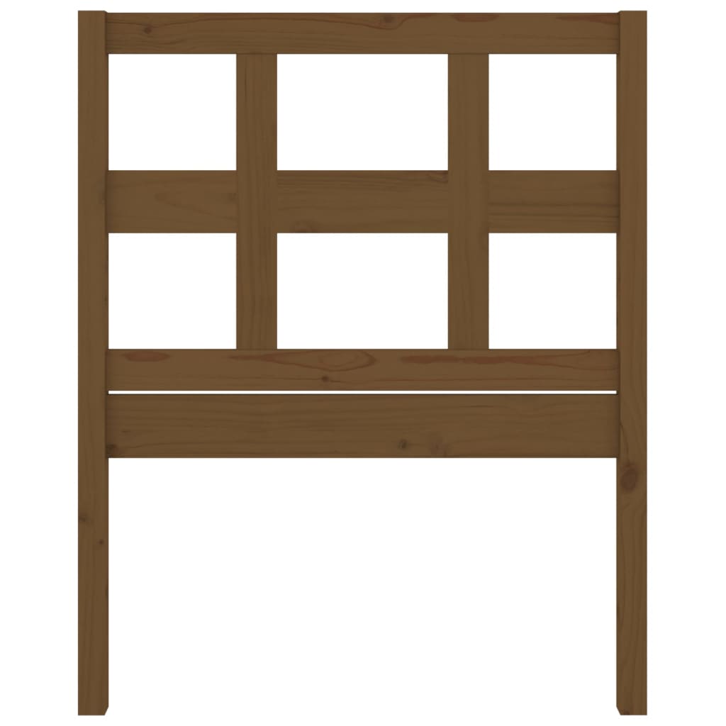 Kopfteil Honigbraun 105,5x4x100 cm Massivholz Kiefer