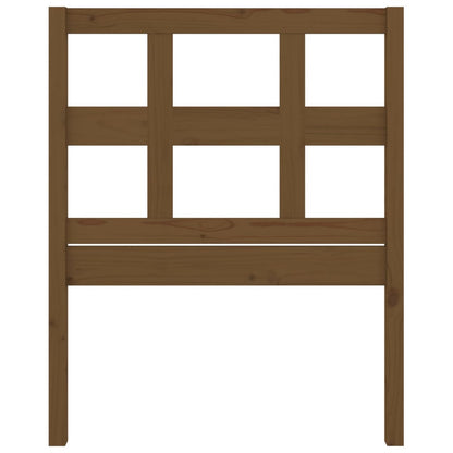 Kopfteil Honigbraun 105,5x4x100 cm Massivholz Kiefer