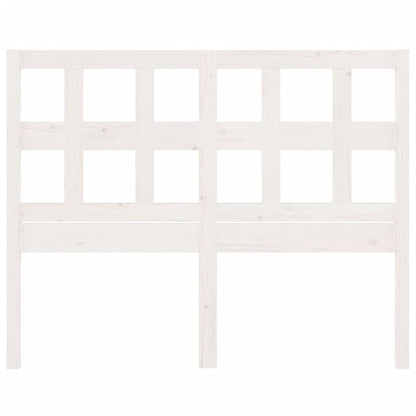 Kopfteil Weiß 205,5x4x100 cm Massivholz Kiefer