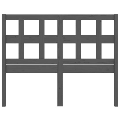 Kopfteil Grau 205,5x4x100 cm Massivholz Kiefer