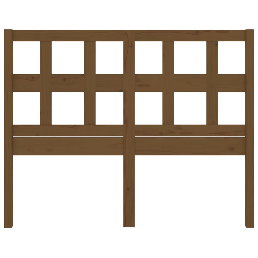 Kopfteil Honigbraun 205,5x4x100 cm Massivholz Kiefer