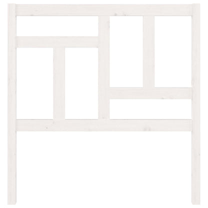 Kopfteil Weiß 95,5x4x100 cm Massivholz Kiefer