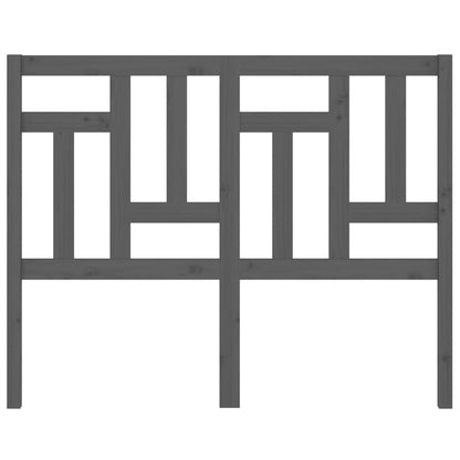 Kopfteil Grau 205,5x4x100 cm Massivholz Kiefer