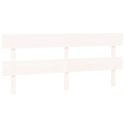 Kopfteil Weiß 184x3x81 cm Massivholz Kiefer