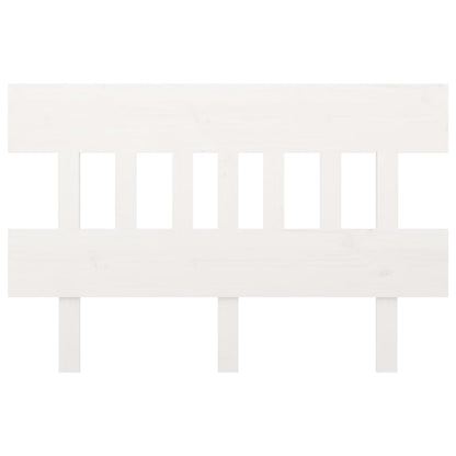 Kopfteil Weiß 203,5x3x81 cm Massivholz Kiefer