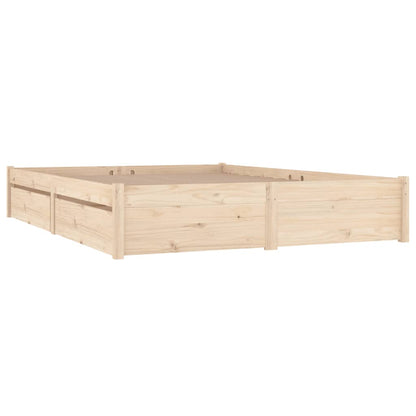 Bett ohne Matratze mit Schubladen 120x200 cm