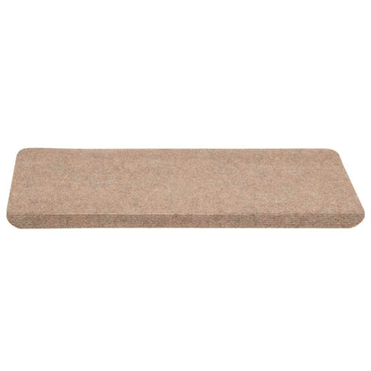 Stufenmatten Selbstklebend 15 Stk. 65x24,5x3,5 cm Beige