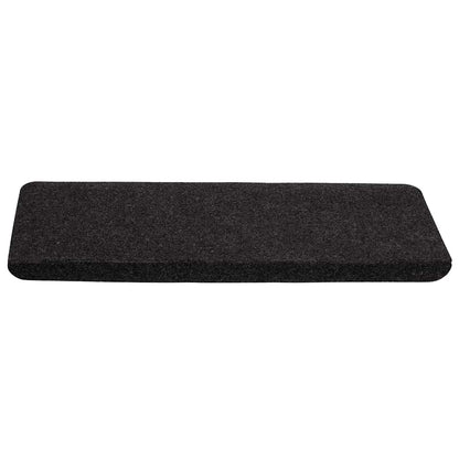 Stufenmatten Selbstklebend 15 Stk. 65x24,5x3,5 cm Schwarz