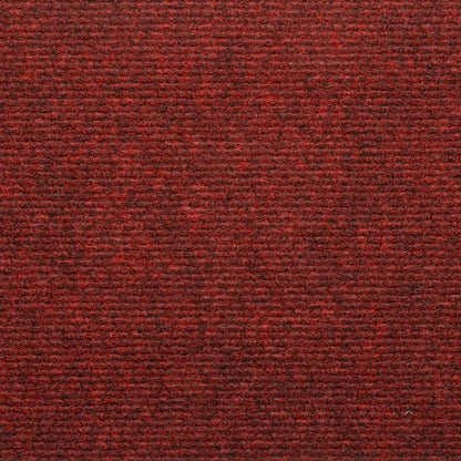Stufenmatten Selbstklebend 15 Stk. 65x24,5x3,5 cm Rot