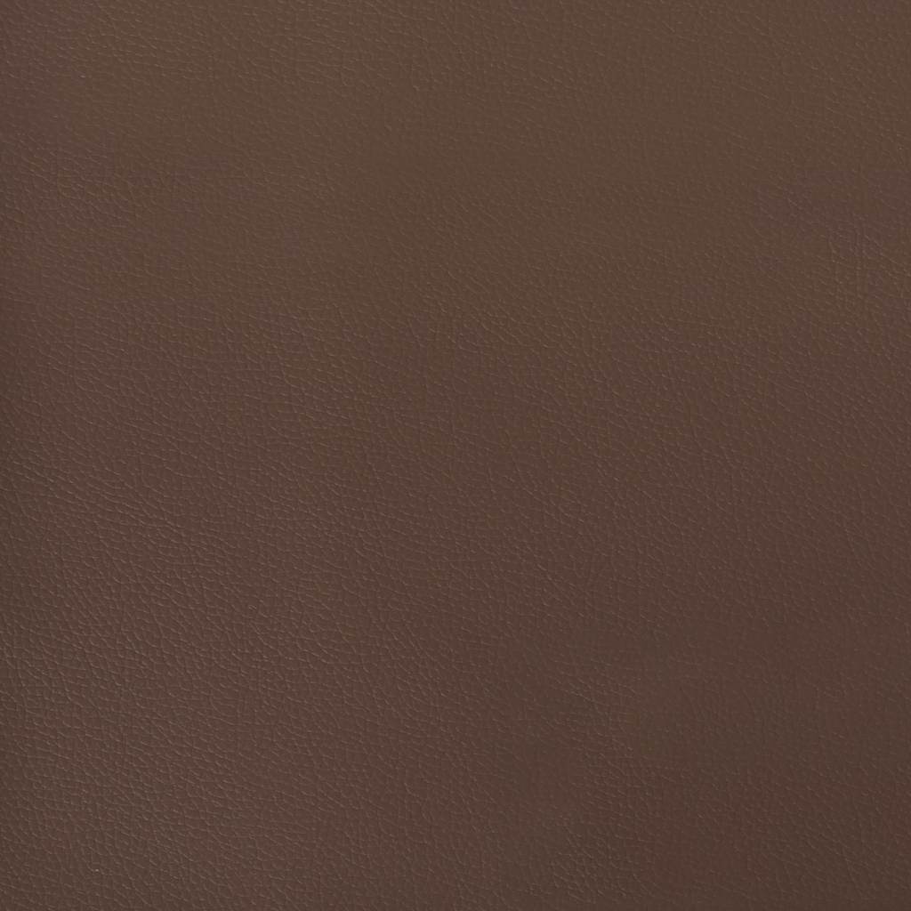 Wandpaneele 12 Stk. Braun 30x15 cm Kunstleder 0,54 m²