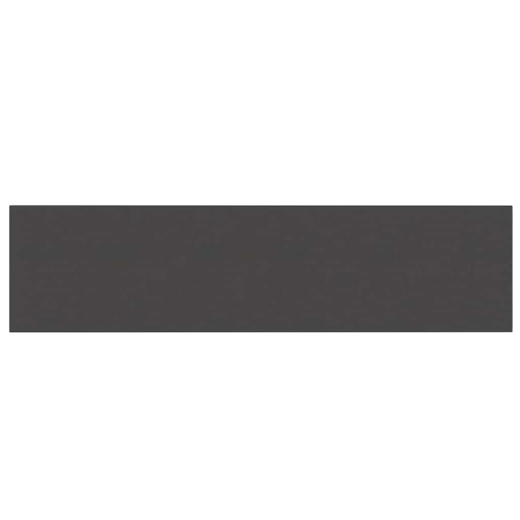 Wandpaneele 12 Stk. Dunkelgrau 60x15 cm Stoff 1,08 m²