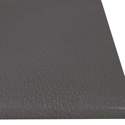 Wandpaneele 12 Stk. Grau 60x15 cm Kunstleder 1,08 m²
