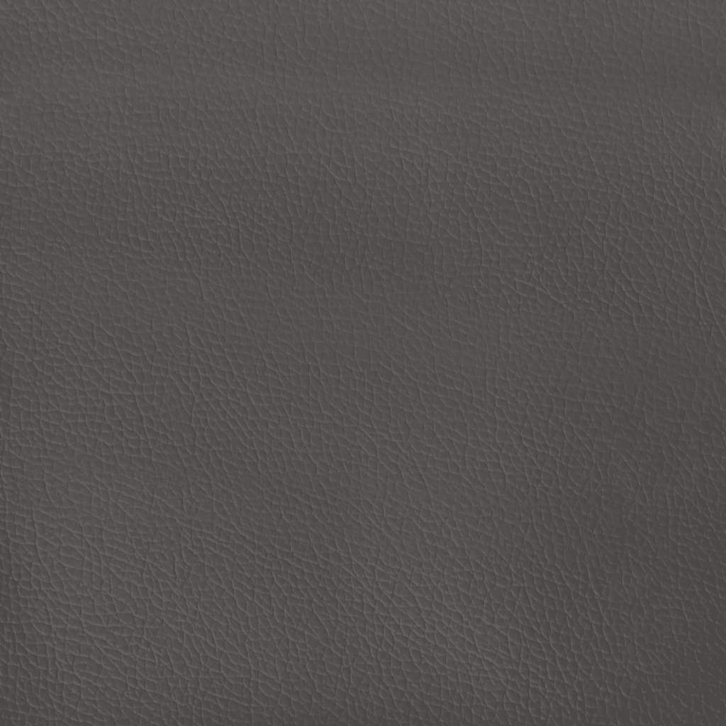 Wandpaneele 12 Stk. Grau 60x15 cm Kunstleder 1,08 m²