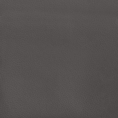 Wandpaneele 12 Stk. Grau 60x15 cm Kunstleder 1,08 m²