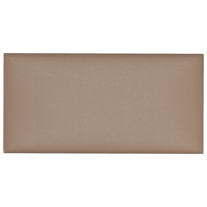 Wandpaneele 12 Stk. Cappuccino-Braun 60x30cm Kunstleder 2,16 m²