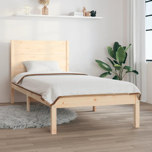 Massivholzbett ohne Matratze 100x200 cm Kiefernholz