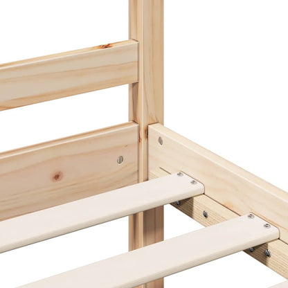 Massivholzbett 200x200 cm