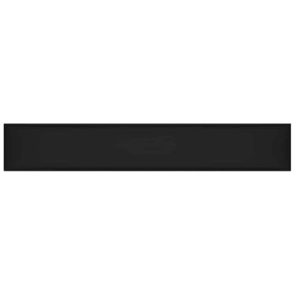 Wandpaneele 12 Stk. Schwarz 90x15 cm Kunstleder 1,62 m²