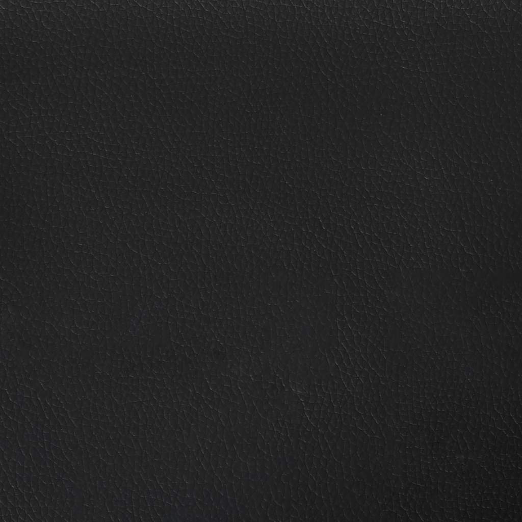 Wandpaneele 12 Stk. Schwarz 90x15 cm Kunstleder 1,62 m²