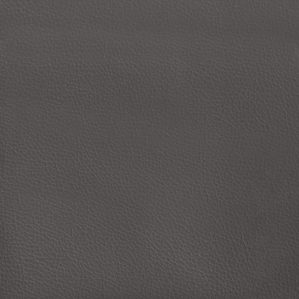 Wandpaneele 12 Stk. Grau 90x15 cm Kunstleder 1,62 m²