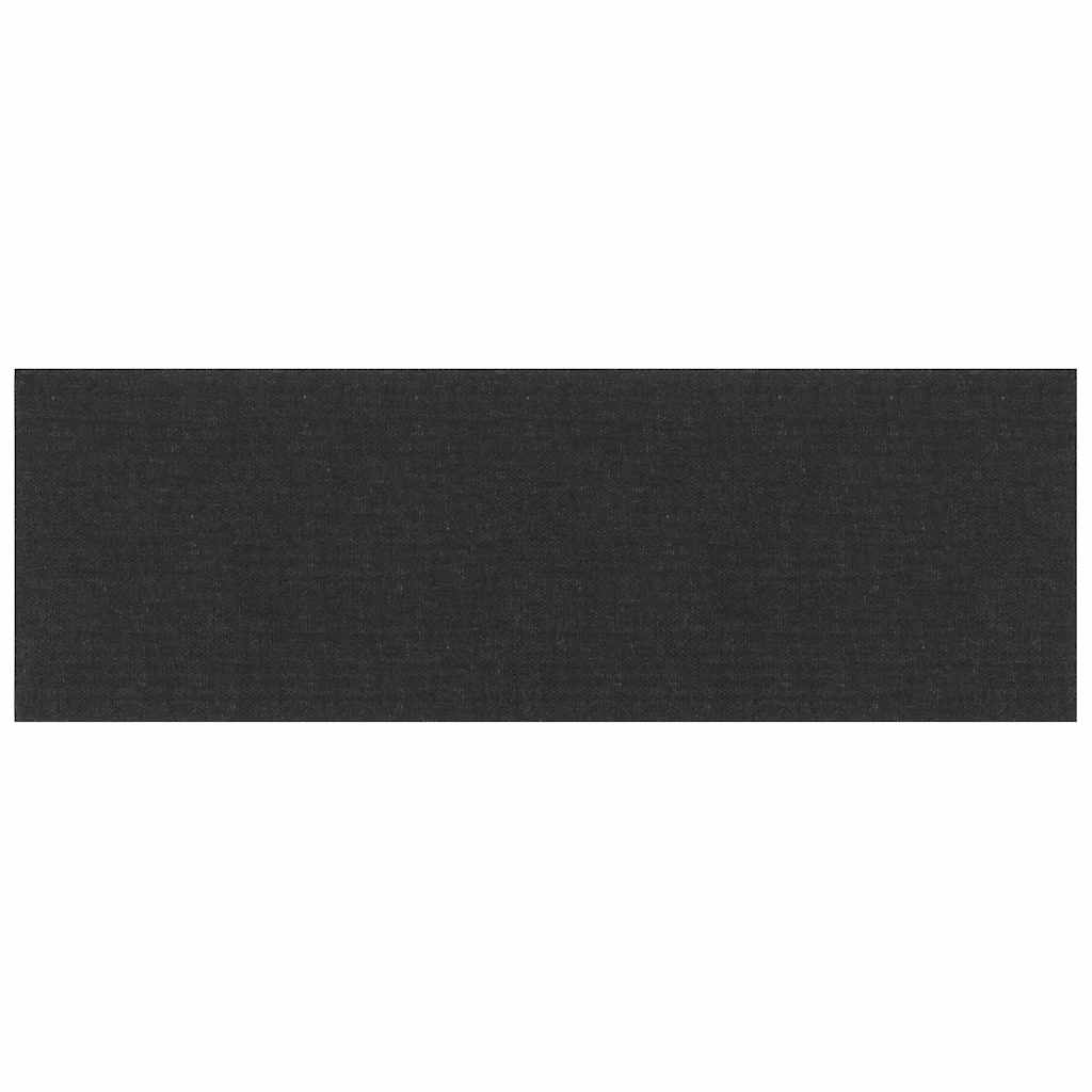 Wandpaneele 12 Stk. Schwarz 90x30 cm Stoff 3,24 m²