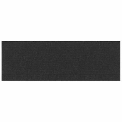 Wandpaneele 12 Stk. Schwarz 90x30 cm Stoff 3,24 m²