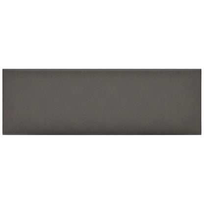 Vægpaneler 12 stk. Grå 90x30 cm kunstlæder 3,24 m²