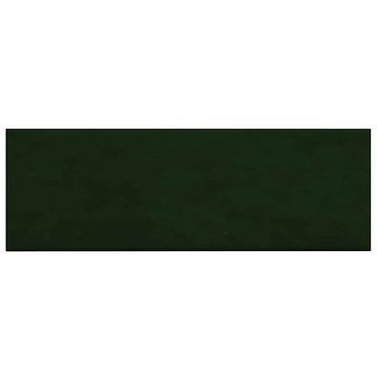 Wandpaneele 12 Stk. Dunkelgrün 90x30 cm Samt 3,24 m²