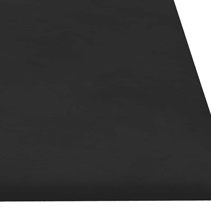 Wandpaneele 12 Stk. Schwarz 90x30 cm Samt 3,24 m²