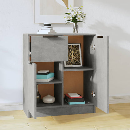 Sideboard Betongrau 60x30x70 cm Holzwerkstoff