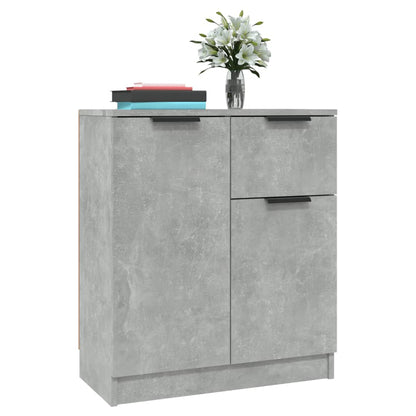 Sideboard Betongrau 60x30x70 cm Holzwerkstoff