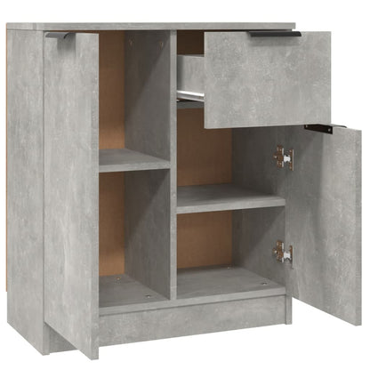 Sideboard Betongrau 60x30x70 cm Holzwerkstoff