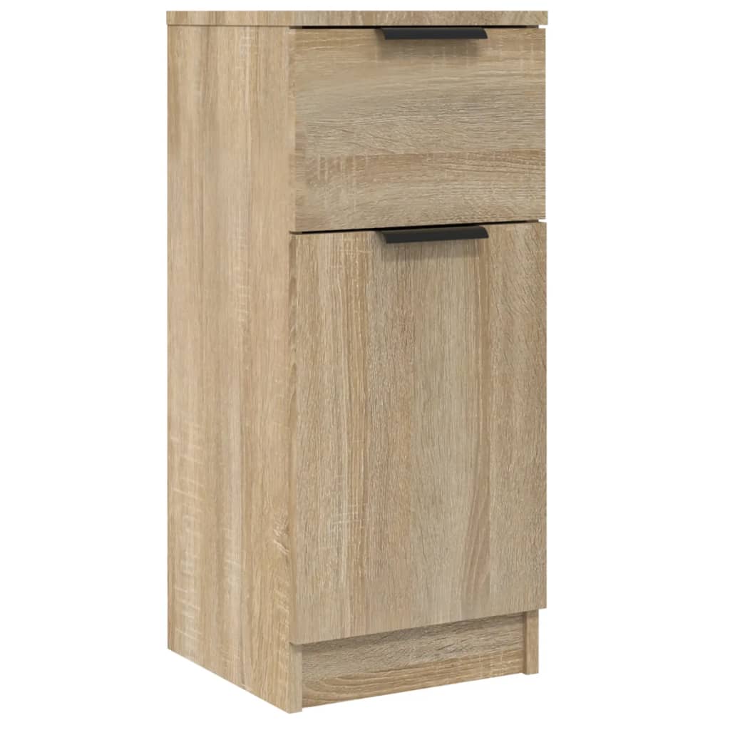 Skænk Sonoma Eg 30x30x70 cm Træ Materiale