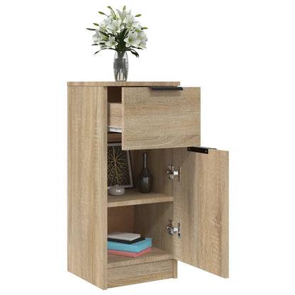 Skænk Sonoma Eg 30x30x70 cm Træ Materiale