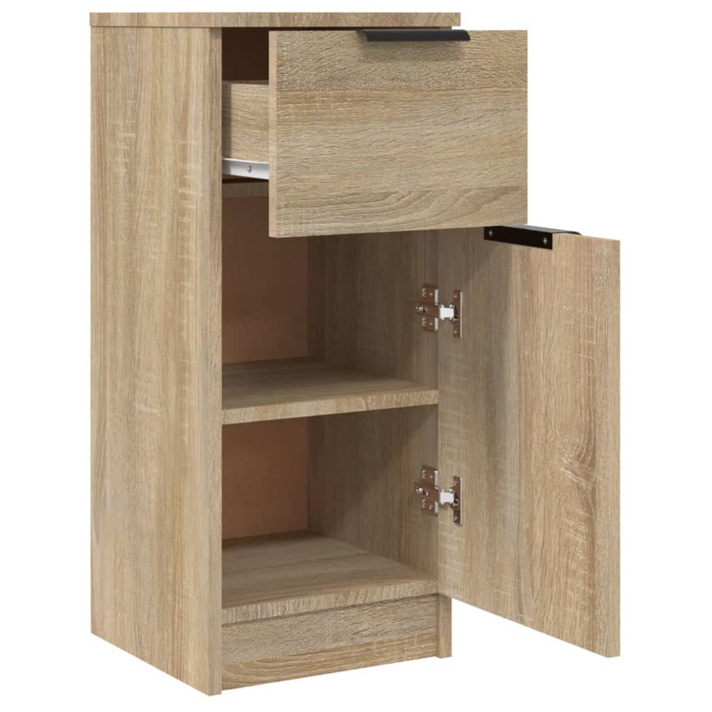 Skænk Sonoma Eg 30x30x70 cm Træ Materiale