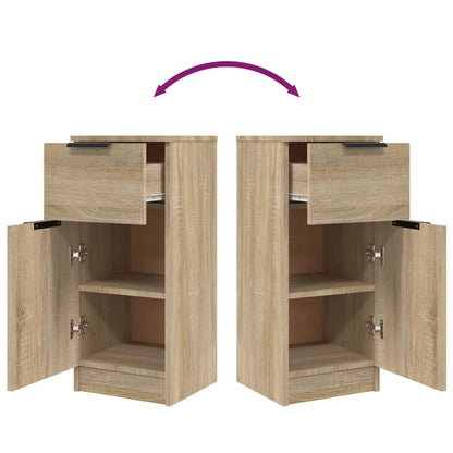 Skænk Sonoma Eg 30x30x70 cm Træ Materiale