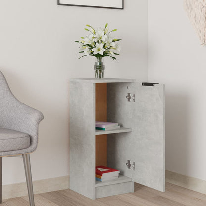 Sideboard Betongrau 30x30x70 cm Holzwerkstoff