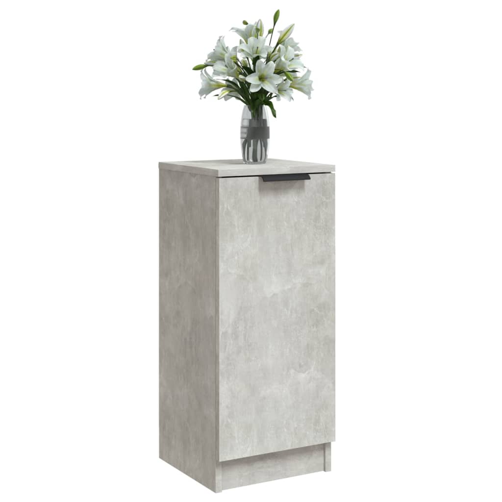 Sideboard Betongrau 30x30x70 cm Holzwerkstoff