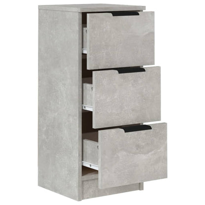 Sideboard Betongrau 30x30x70 cm Holzwerkstoff