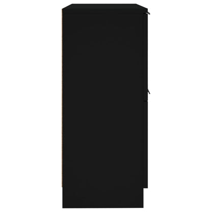 Sideboards 2 Stk. Schwarz 30x30x70 cm Holzwerkstoff