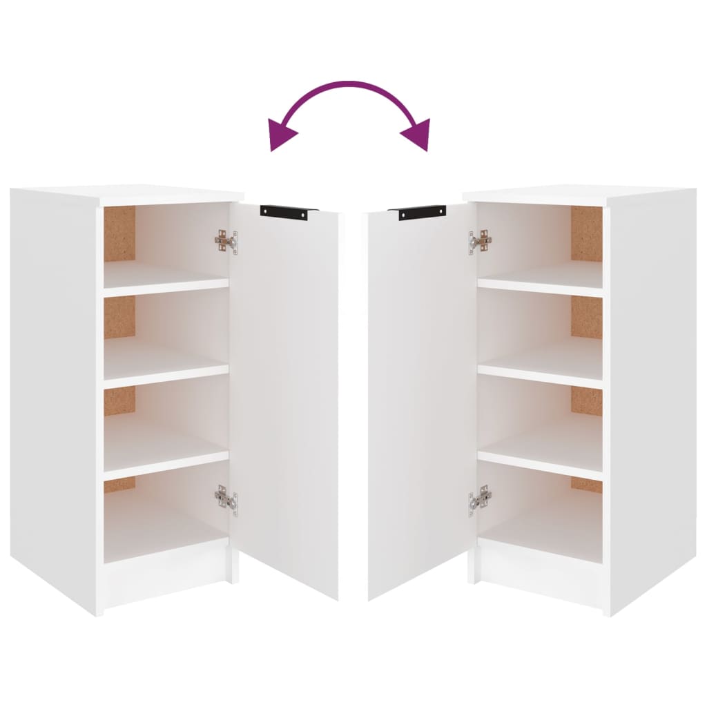 Schuhschrank Weiß 30x35x70 cm Holzwerkstoff