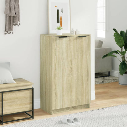 Schuhschrank Sonoma-Eiche 59x35x100,5 cm Holzwerkstoff