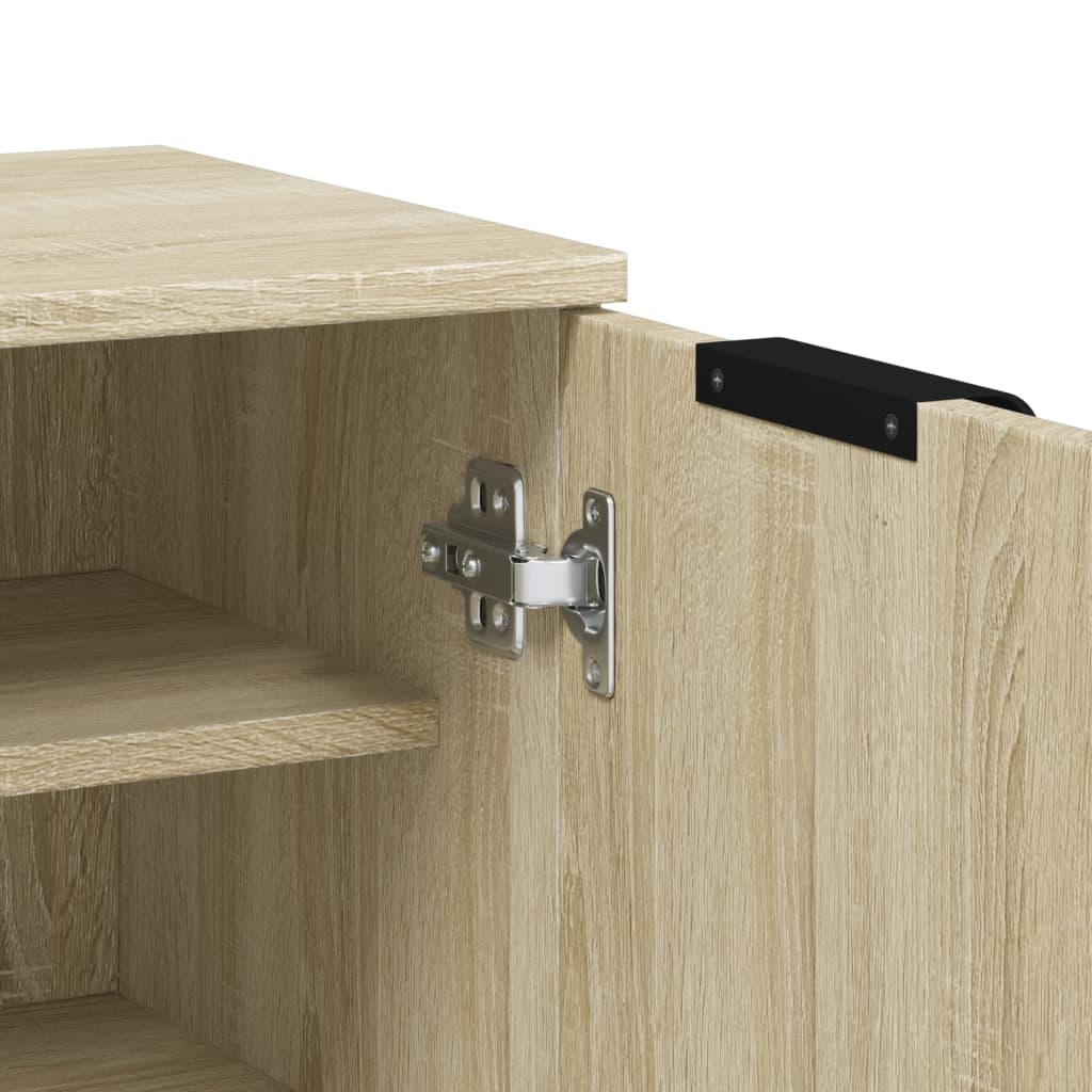 Schuhschrank Sonoma-Eiche 59x35x100,5 cm Holzwerkstoff