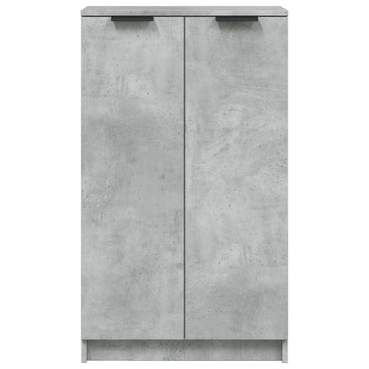 Schuhschrank Betongrau 59x35x100,5 cm Holzwerkstoff