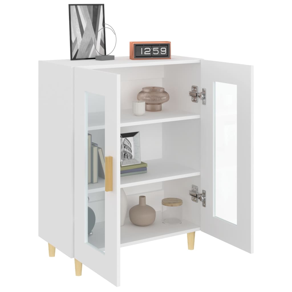 Sideboard Weiß 69,5x34x90 cm Holzwerkstoff